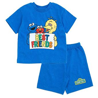 Sesame Street 2 pc T-Shirt and Shorts Set