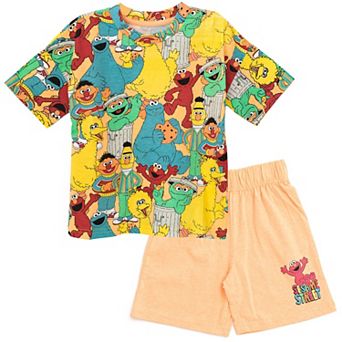 Sesame Street 2 pc T-Shirt and Shorts Set