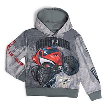 Monster Jam Marvel's Monster Trucks Fleece Pullover Hoodie