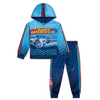 Hot Wheels Racing Fleece Hoodie and Pants Set