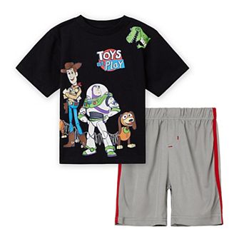 Disney's Toy Story Athletic 2 pc T-Shirt and Mesh Shorts Set