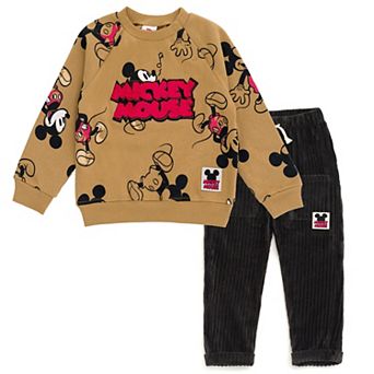 Disney Mickey Mouse 2 pc Sweatshirt and Pants Set