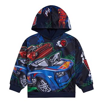 Hot Wheels Fleece Hooded Sweatshirt