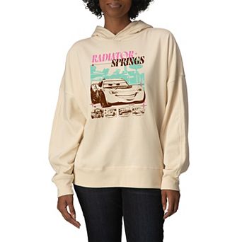 Women's Disney / Pixar's Cars Radiator Springs Oversized Fleece Hoodie Sweatshirt