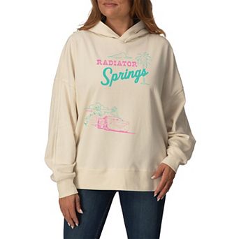 Women's Disney / Pixar's Cars Radiator Springs Oversized Fleece Hoodie Sweatshirt