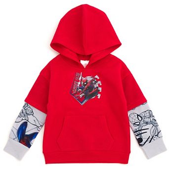Marvel Spider-Man Fleece Pullover Hoodie