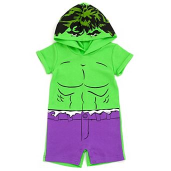 Marvel Avengers Cosplay Hooded Romper