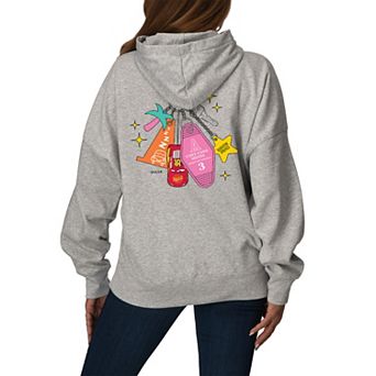 Women's Disney / Pixar's Cars Cozy Cone Motel Charm Oversized Fleece Hoodie Sweatshirt