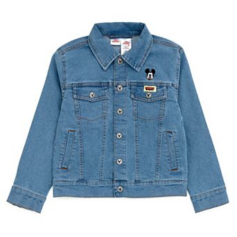Disney's Mickey Mouse Denim Jacket Overalls and Pants