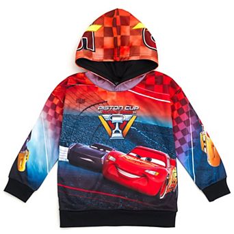 Disney Cars Lightning McQueen Athletic Fleece Pullover Hoodie