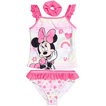 Disney Minnie Mouse Swimwear Tankini and Bikini Bottom Set