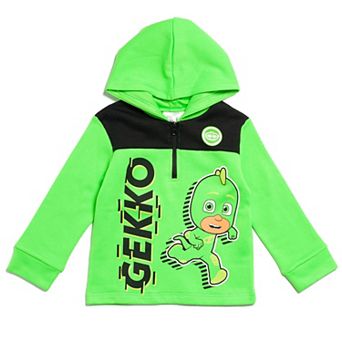PJ Masks Fleece Quarter-Zip Hooded Sweatshirt