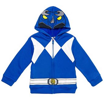 Power Rangers Cosplay Fleece Zip-Up Hoodie