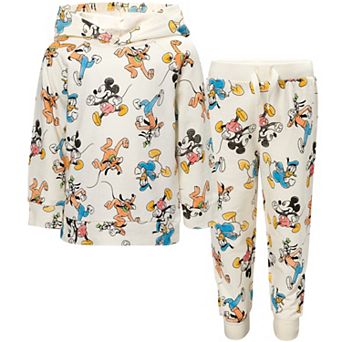 Disney's Mickey Mouse Fleece 2 pc Hoodie and Joggers Set