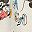 Mickey Friends Ivory