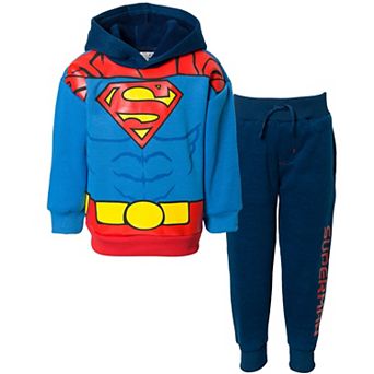DC Comics Justice League Cosplay Fleece Hoodie and Pants Set