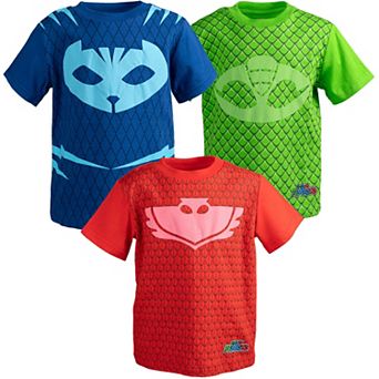 PJ Masks 3-Pack Short Sleeve T-Shirts