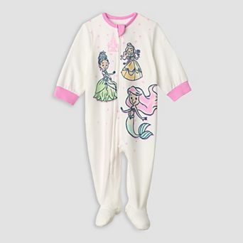 Baby Girl Disney Ultra Soft Sleep & Play One-Piece Pajama Suit