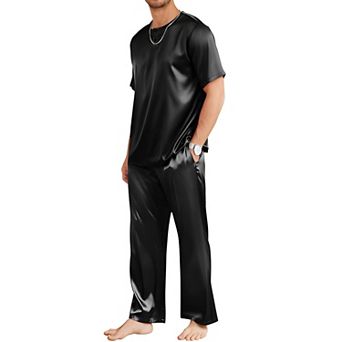 Men's Soft Satin Sleepwear Set