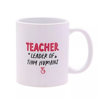 Celebrations Hullabaloo Teacher Leader Of Tiny Humans 325ml Mug