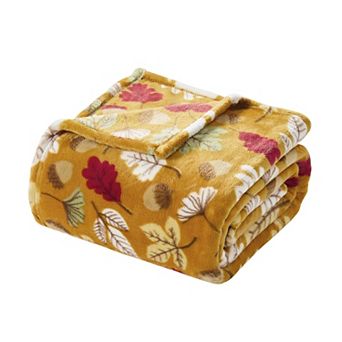 Hallmark Plush Fall Throw Blanket