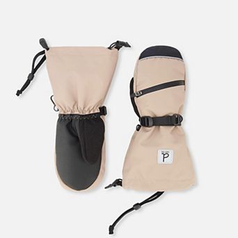 Toddlers Unisex Teknik Cordura-Reinforced Winter Mittens with Zippered Pocket