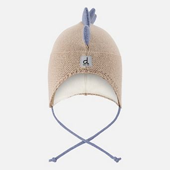 Toddlers Boy Dino Winter Peruvian Knit Hat
