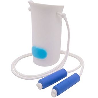 Sock Aid Helper - Flexible Contoured Shell with Non-Slip Foam Pad, EVA Handles & Adjustable Cords