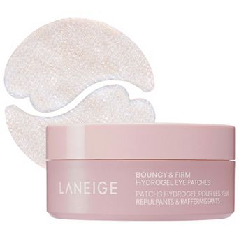LANEIGE Bouncy & Firm Hydrogel Eye Patches for Dark Circles, Depuffing, & Wrinkles