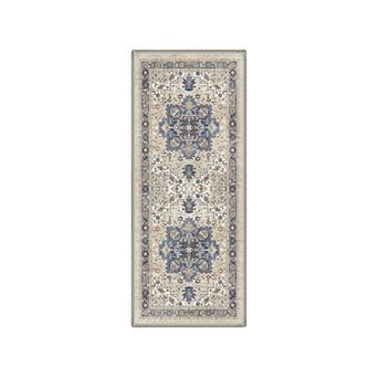 GENIMO Vintage Medallion Print Area Rugs Washable Rugs Low Pile · Non-Slip