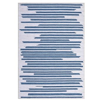 lxt-Washable Area Rug for Living Room Modern Abstract Rug Non Slip Vintage Carpet for Porch Bedroom