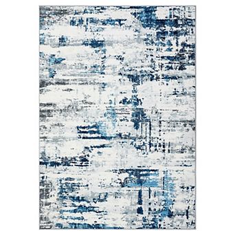 Modern Abstract Rug Washable Living Room Rug Carpet Foldable Mat for Bedroom Office