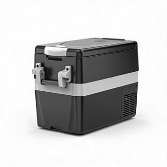 Travel Refrigerator for Car, Truck or SUV, 12V Compressor Fridge with Low Battery Protection