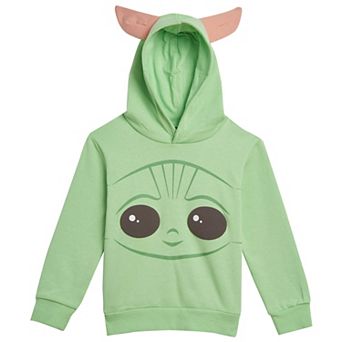Star Wars The Mandalorian Grogu Cosplay Fleece Hoodie