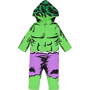 Marvel Avengers Cosplay Hooded One Piece