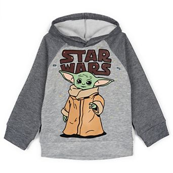 Star Wars The Mandalorian Grogu Fleece Pullover Hoodie