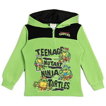 Teenage Mutant Ninja Turtles Fleece Quarter-Zip Hoodie