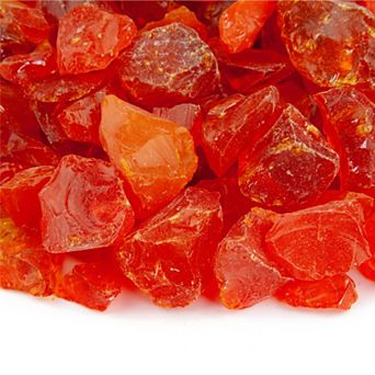 Decorative 1/2"-3/4" Crushed Glass for Vases, Centerpieces, Planters, Terrariums & Crafts 10 Pounds