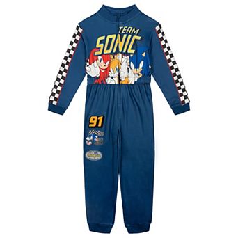 SEGA Sonic the Hedgehog Racing One Piece Coverall
