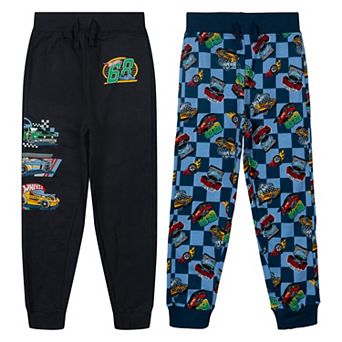 Hot Wheels 2-Pack Racing Fleece Jogger Pants