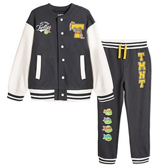 Teenage Mutant Ninja Turtles Fleece Varsity Jacket and Pants Set