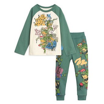 Teenage Mutant Ninja Turtles 2 pc Long Sleeve T-Shirt and Pants Set