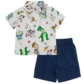 Disney's Toy Story 2 pc Polo and Shorts Set