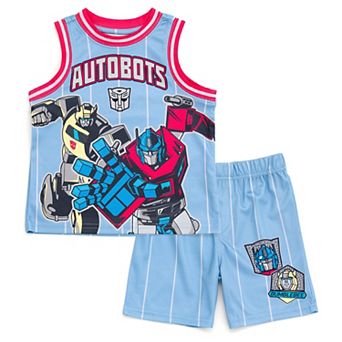 Transformers Basketball Tank Top and Shorts Set