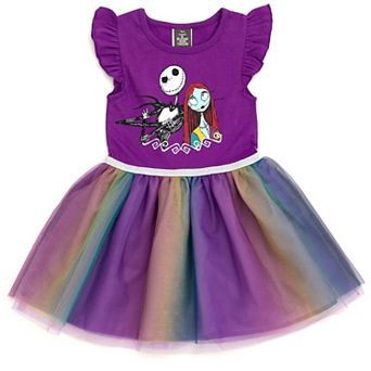 Disney's Nightmare Before Christmas Flutter Sleeve Tulle Tutu Dress