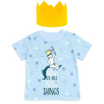 Warner Bros. Where the Wild Things Are Max 2 pc T-Shirt and Crown Set