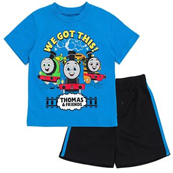 Thomas & Friends Athletic 2 pc T-Shirt and Shorts Set