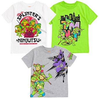 Teenage Mutant Ninja Turtles Sensory Friendly 3-Pack T-Shirts
