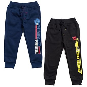 Transformers 2-Pack Fleece Jogger Pants