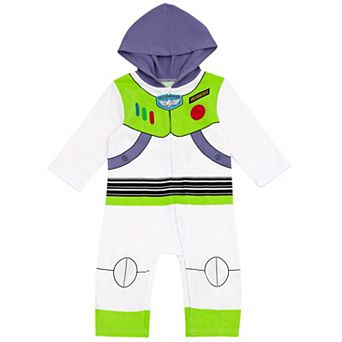 Disney Toy Story Buzz Lightyear Cosplay Hooded One Piece